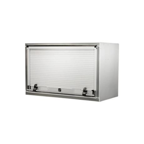 Accessory Roll-Up Door Toolbox, Smooth Aluminum 48" Width x 30" Height x 24" Depth