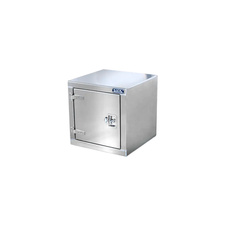 Standard T-Handle Box Aluminum Smooth Single Side Swing Door 24" Width x 24" Height x 24" Depth