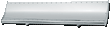 HOOD WING,POWER STYLE,UNIVERSAL FIT EXCEPT KW,TOP OF GRILLE CROWN,STAINLESS STEEL