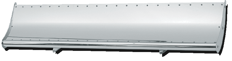 HOOD WING,POWER STYLE,UNIVERSAL FIT EXCEPT KW,TOP OF GRILLE CROWN,STAINLESS STEEL
