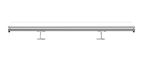 HOOD WING,TOP OF GRILLE CROWN,POWER STYLE,KW ONLY,STAINLESS STEEL