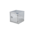 Standard T-Handle Box Aluminum Checkerplate Single Side Swing Door 24" Width x 24" Height x 24" Depth