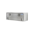 Standard T-Handle Box Aluminum Checkerplate Single Fold Down Door 48" Width x 24" Height x 18" Depth