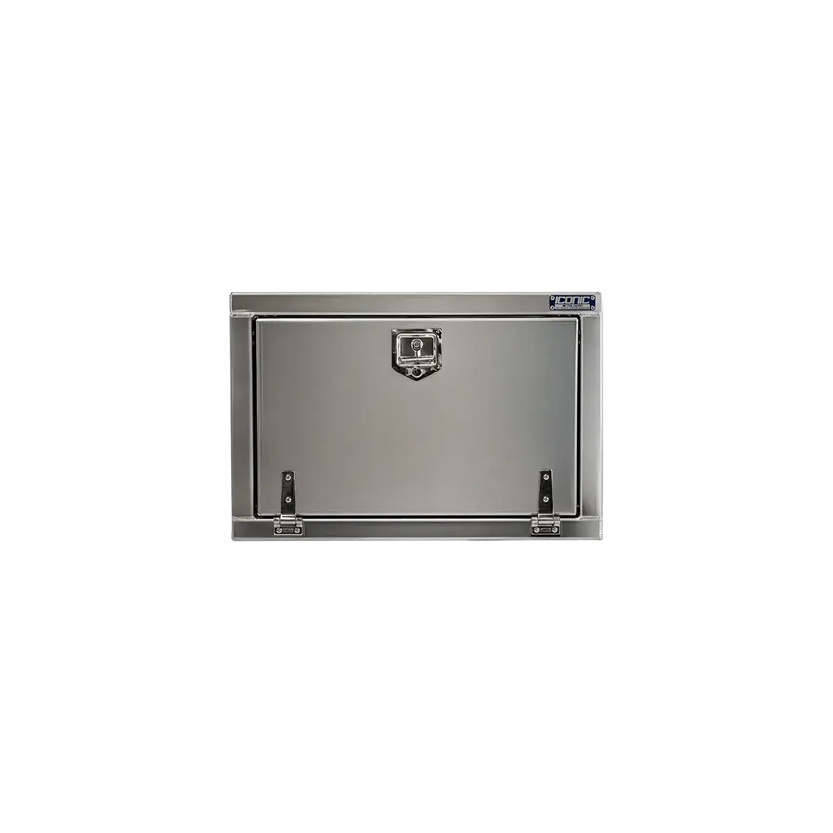 Standard T-Handle Box Aluminum Smooth Single Fold Down Door 36" Width x 24" Height x 18" Depth