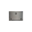 Standard T-Handle Box Aluminum Checkerplate Single Fold Down Door 24" Width x 24" Height x 18" Depth