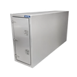 Cross Box, Single Side Swing Door each end (x2 T-Handles per door) 24" Width x 60" Height x 87.5" Depth
