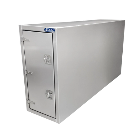 Cross Box, Single Side Swing Door each end (x2 T-Handles per door) 24" Width x 60" Height x 87.5" Depth