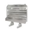 Cab Rack 86" Wide Std. Flat Headache Rack x 68" High, w/ Full Tray & (2) Chain Hangers 86" Width x 68" Height
