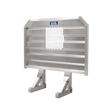 Cab Rack 70" Wide Std. Flat Headache Rack x 68" High, w/ E-Z View Window 70" Width x 68" Height