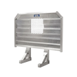 Cab Rack 76" Wide Std. Flat Headache Rack x 68" High, w/ E-Z View Window 76" Width x 68" Height