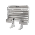 Cab Rack 70" Wide Std. Flat Headache Rack x 68" High, w/Split Trays, & (2) Chain Hangers 70" Width x 68" Height