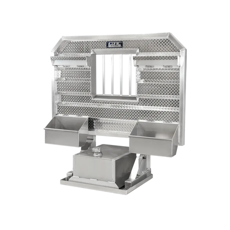 Cab Rack 70" Headache Rack Combo - 30Gallon 70" Width x 68" Height