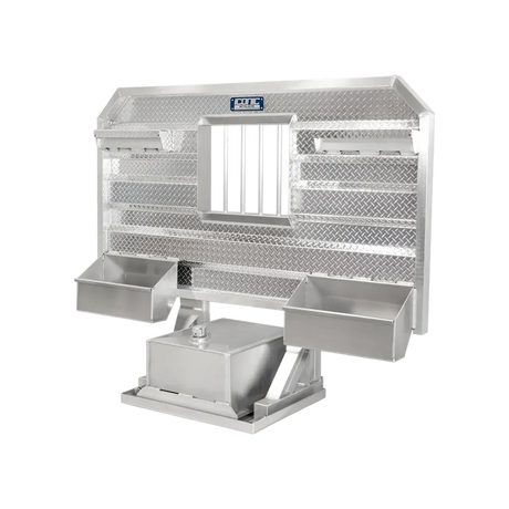 Cab Rack 86" Headache Rack Combo - 30Gallon 86" Width x 68" Height