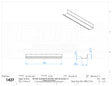 Accessory Tarp Trays, Only fits Enclosed Racks (1303 to 1314) - Need to know depth of rack