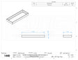 Standard Toolbox Top Tray, fits 48"W x 18"D Box