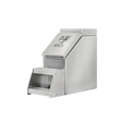 Step Box Boot Box 12" Step Box w/Aluminum Smooth lid *recommended used with P/N 1900 for mounting 12" Width x 25.13" Height x 29.5" Depth