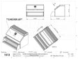 Step Box Boot Box 36" Step Box w/Aluminum Checkerplate lid *recommended used with P/N 1900 for mounting 36" Width x 25.13" Height x 29.5" Depth