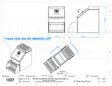 Step Box Boot Box 16" Step Box w/Polished Stainless Steel lid *recommended used with P/N 1900 for mounting 16" Width x 25.13" Height x 29.5" Depth