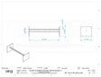 Mounting Bracket 48" Toolbox Overmount Bracket -Aluminum