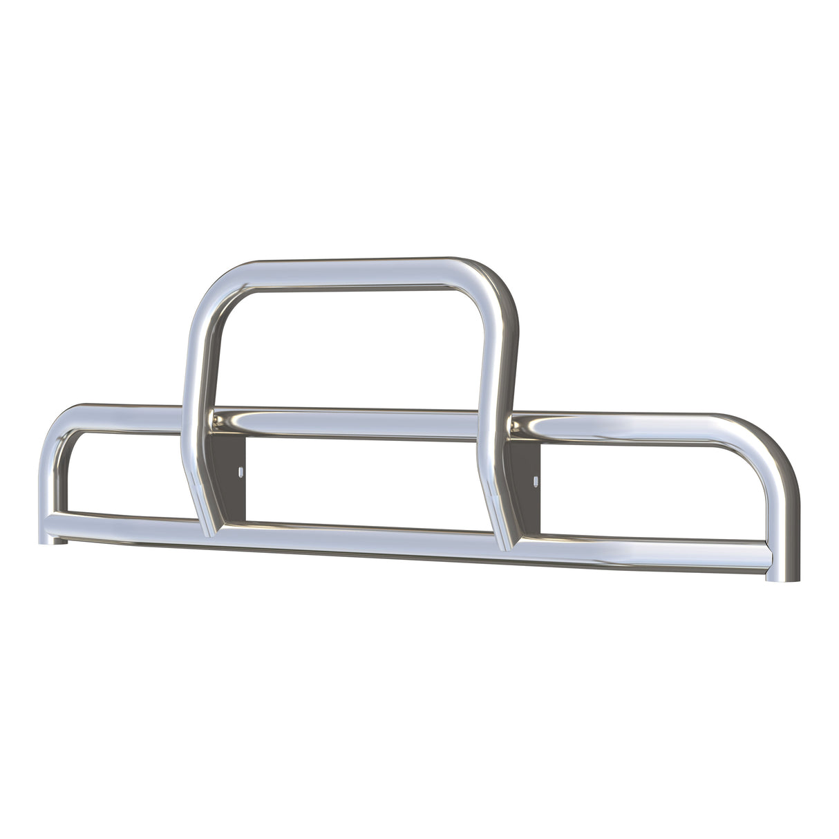 Grille Guard 15-Degree Bend Tuff Guard II Polished Stainless 