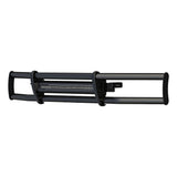 Grille Guard with LED Light Bar MileStone Black Stainless 207700