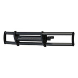 Grille Guard with LED Light Bar MileStone Black Stainless 207700