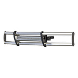 Grille Guard with LED Light Bar MileStone Polished Stainless 207705
