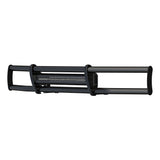 Grille Guard with LED Light Bar MileStone Black Stainless 207750