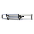 Grille Guard with LED Light Bar MileStone Polished Stainless 207775