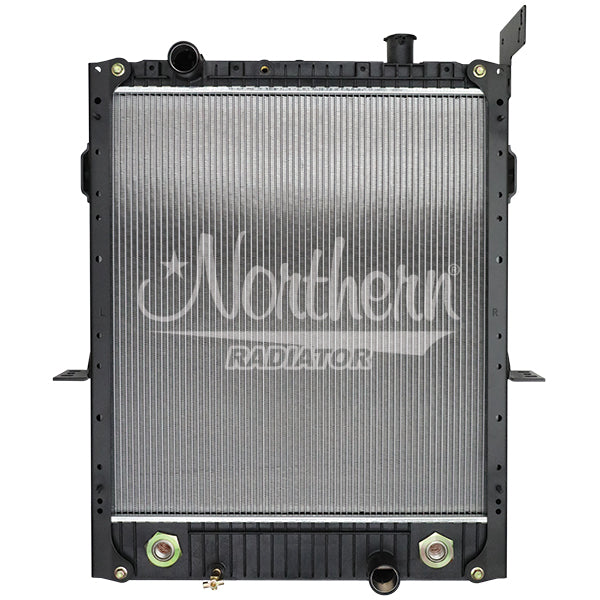 Freightliner Radiator 238917 FRTLNR 18+ MT45 & MT55;GAS ENG PL/AL RAD W/ FRM