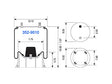 Air Spring 352-9010 Rolling Lobe S-11566 (S/A 2827)