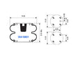 Air Spring 354-6801 Convoluted Suspension