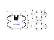 Air Spring 354-7140 Convoluted Suspension