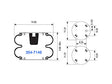 Air Spring 354-7146 Convoluted Suspension