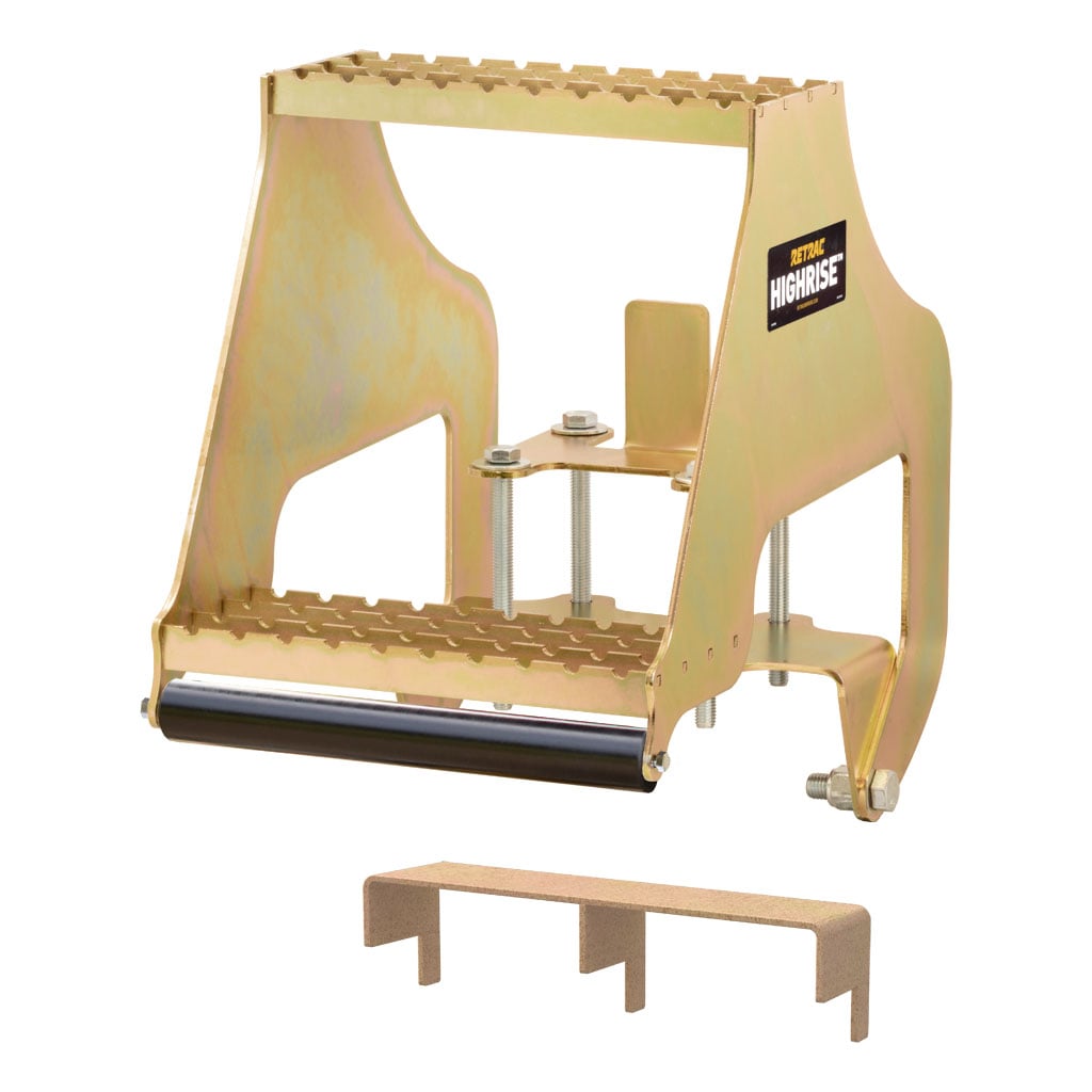 HighRise Folding Rear Entry Step (Fits 3" x 2" Bumper Beam)