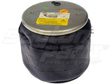 Air Spring 452-8813L Rolling Lobe Rubber with Plastic Piston — 17.72 in Height, PACCAR Cross