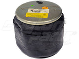 Air Spring 452-8813L Rolling Lobe Rubber with Plastic Piston — 17.72 in Height, PACCAR Cross