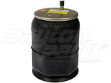 Air Spring 452-8861L Rolling Lobe Rubber with Plastic Piston — Dual Stud & 4-Bolt Bottom