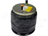 Air Spring 452-9083L Rolling Lobe Rubber with Plastic Piston — 20.47 in Height, 4-Bolt Bottom