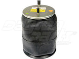Air Spring 452-9192L Rolling Lobe Rubber with Plastic Piston — 23.5 in Height, 4-Bolt Bottom