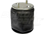 Air Spring 452-9422L Rolling Lobe Rubber with Plastic Piston — Dual Stud Top & Dual Bolt Bottom