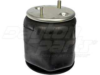 Air Spring 452-9422L Rolling Lobe Rubber with Plastic Piston — Dual Stud Top & Dual Bolt Bottom