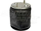 Air Spring 452-9422L Rolling Lobe Rubber with Plastic Piston — Dual Stud Top & Dual Bolt Bottom