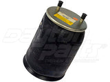 Air Spring 452-9646L Rolling Lobe Rubber with Plastic Piston — Dual Stud Mount