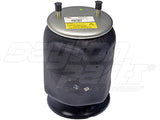 Air Spring 452-9974L Rolling Lobe Rubber with Plastic Piston — Dual Stud & 4-Bolt Bottom