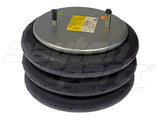Air Spring 454-7797L — Double Convoluted Rubber with Steel Piston, 16.14 in Height