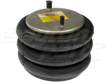 Air Spring 454-8018L Triple Convoluted Rubber with Steel Piston — 15.75 in Height
