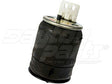 Air Spring 455-45622L Rolling Lobe Rubber with Plastic Piston — 23 in Height