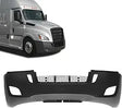 Freightliner Cascadia Black Bumper Assembly Unpainted Without Fog Lamp Hole 2018 and Newer