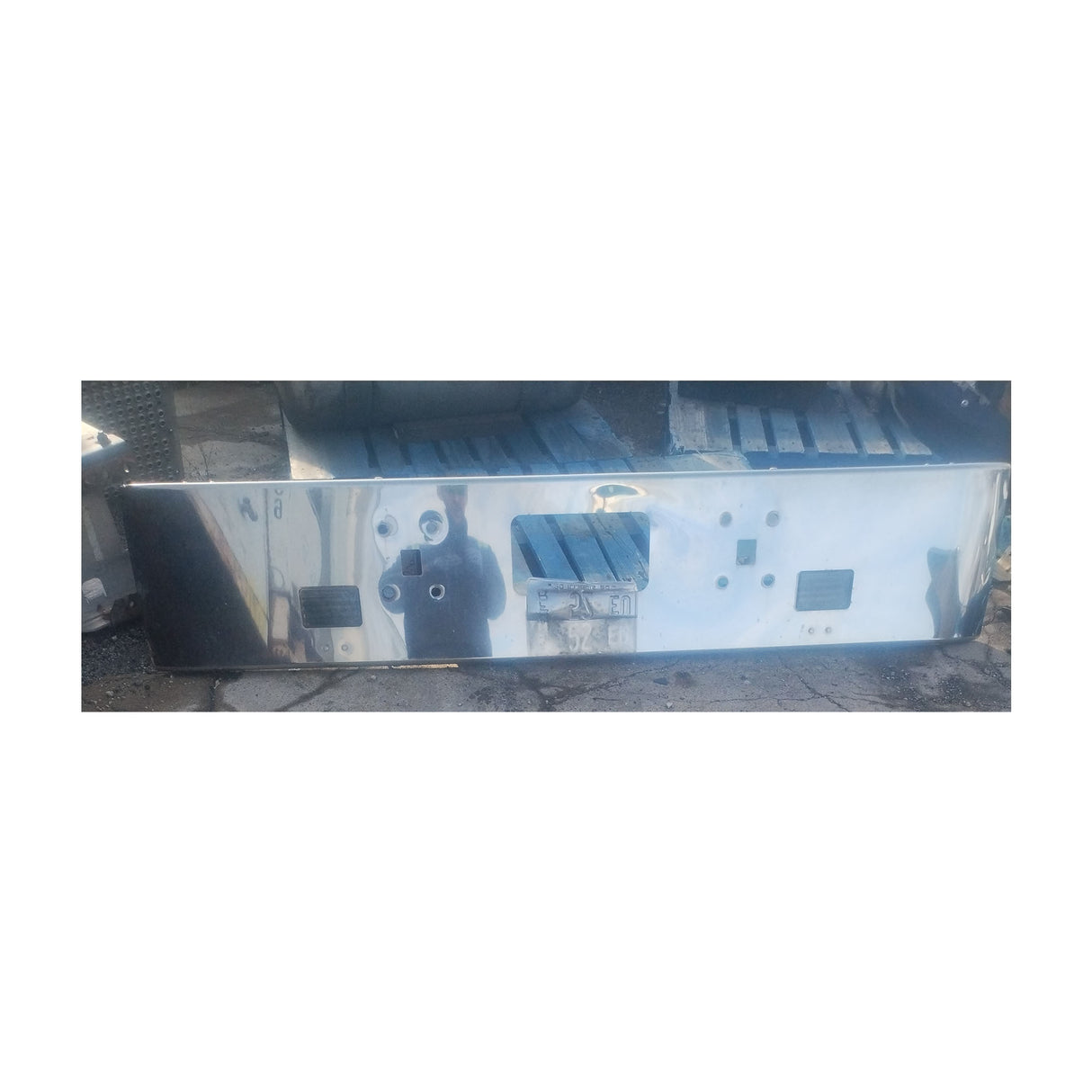 International Terrastar Bumper Chrome Used